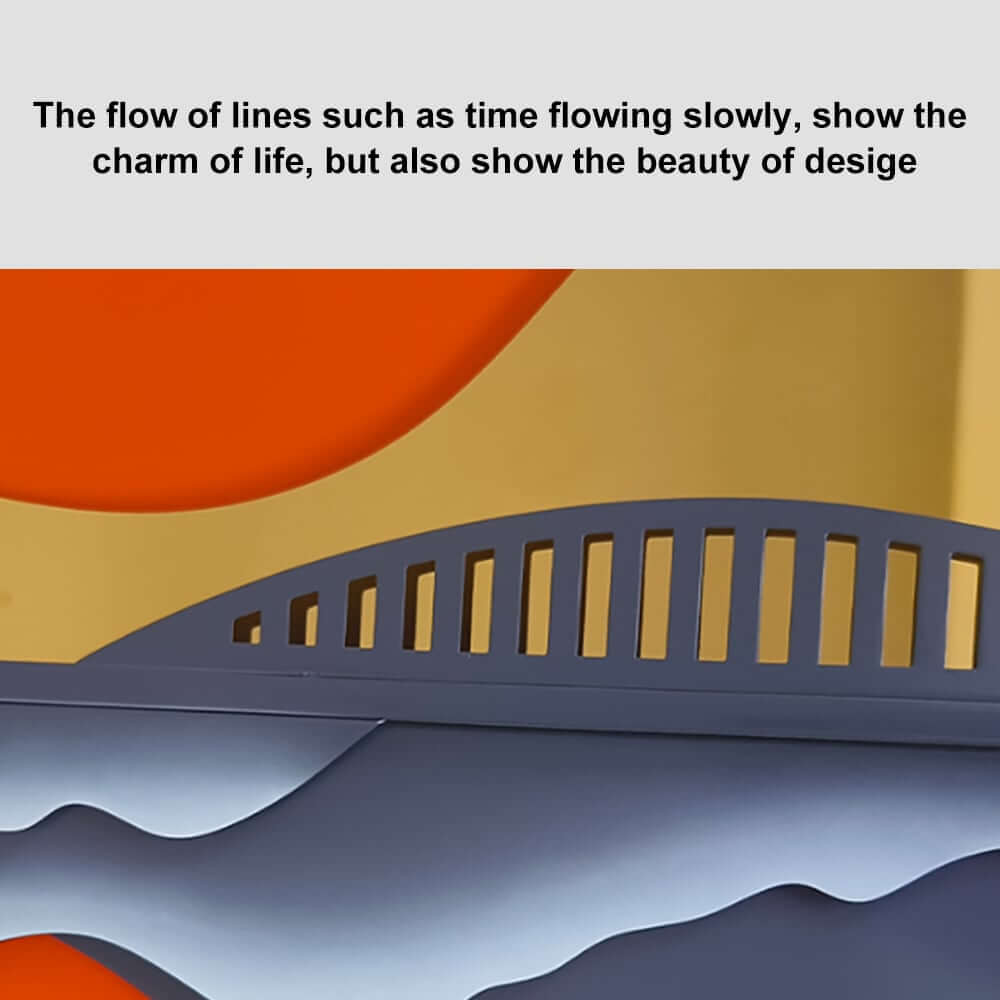 Metal Wall Art in Gold with Farmhouse Flair and Floral Motif