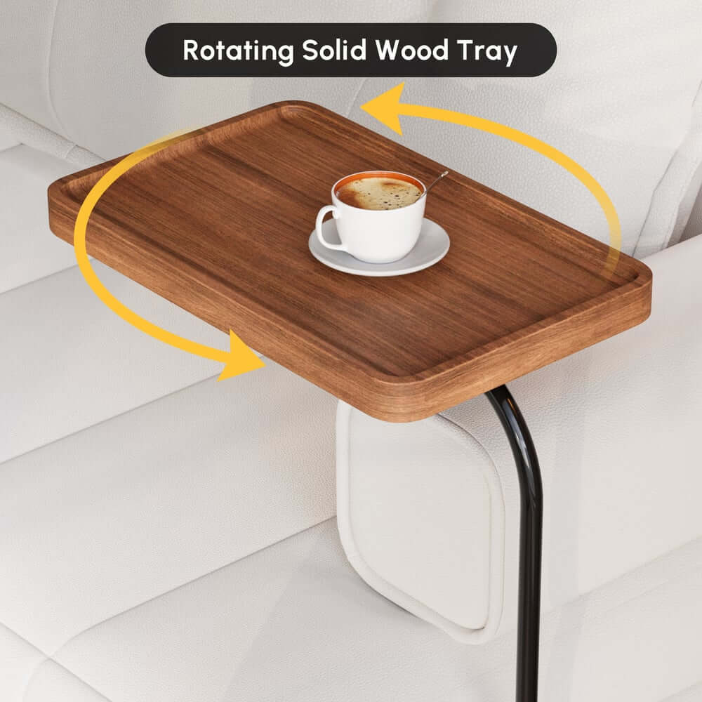 Mid-Century Modern Leather Sofa Bed With Adjustable Backrest