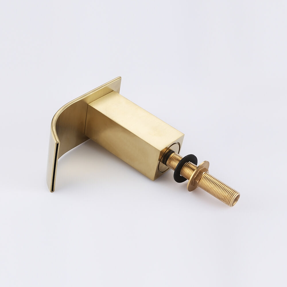Milly Modern Widespread Faucet with Waterfall Spout