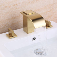 Milly Modern Widespread Faucet with Waterfall Spout Main Product Image