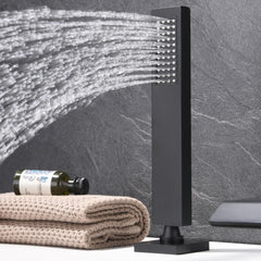 Moda Collection Deck Mounted Bathroom Faucet with Hand Shower