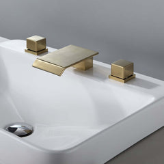 Moda Collection Modern Bathroom Faucet with Waterfall Spout