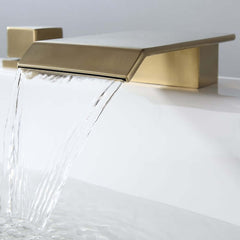 Moda Collection Modern Bathroom Faucet with Waterfall Spout