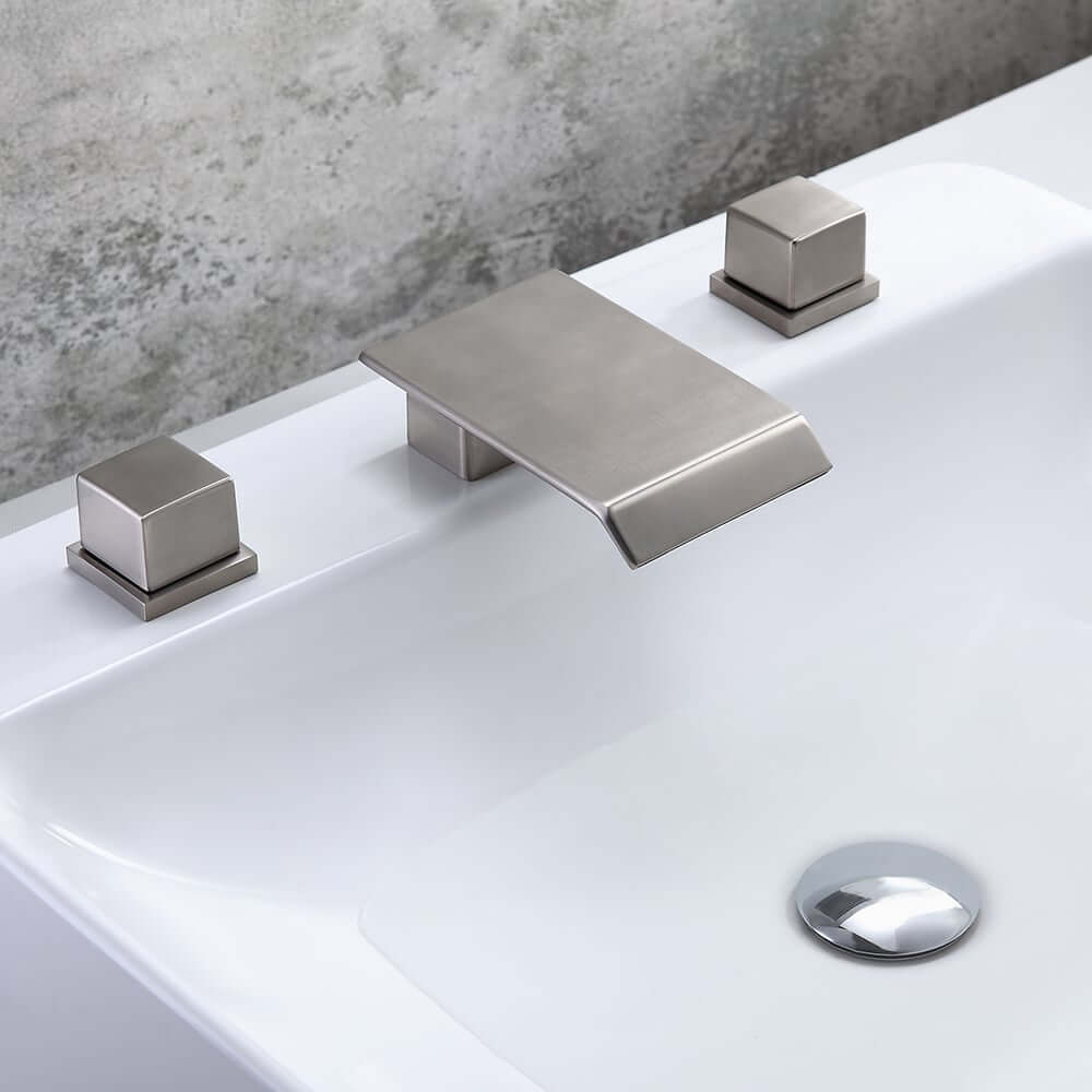 Moda Collection Modern Bathroom Faucet with Waterfall Spout