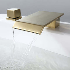 Moda Collection Modern Bathroom Faucet with Waterfall Spout