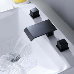 Moda Collection Modern Bathroom Faucet with Waterfall Spout