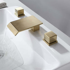 Moda Collection Modern Bathroom Faucet with Waterfall Spout
