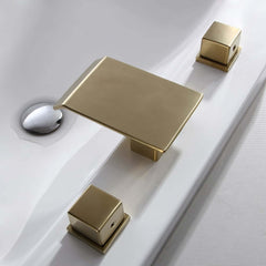 Moda Collection Modern Bathroom Faucet with Waterfall Spout