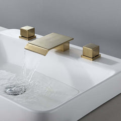 Moda Collection Modern Bathroom Faucet with Waterfall Spout Main Product Image