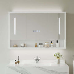 Modern 39.4" Floating Bathroom Vanity with Sintered Stone Top