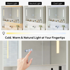 Modern 39.4" Floating Bathroom Vanity with Sintered Stone Top