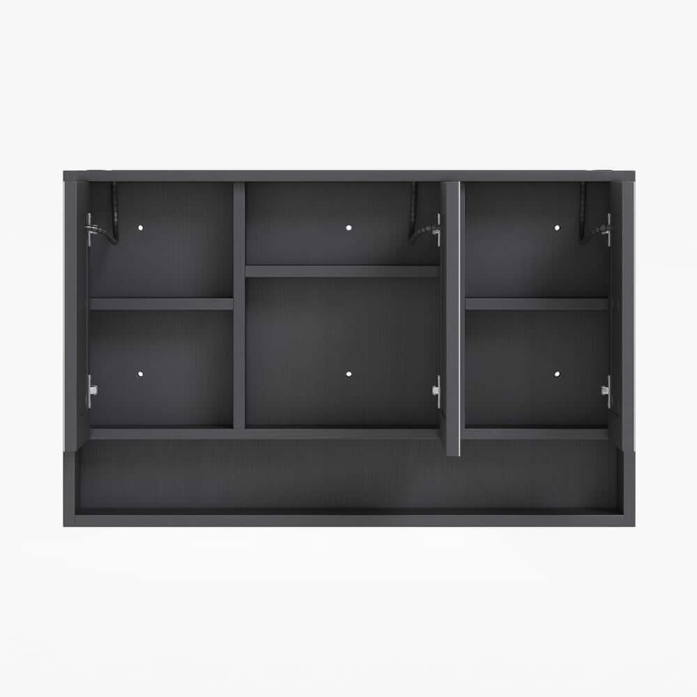 Modern 39.4" Floating Bathroom Vanity with Sintered Stone Top