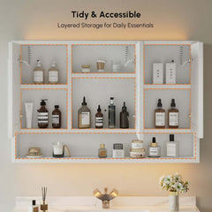 Modern 39.4" Floating Bathroom Vanity with Sintered Stone Top