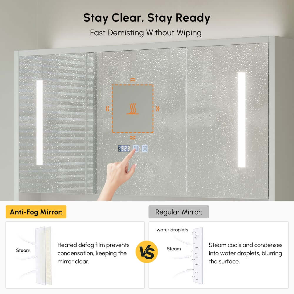 Modern 39.4" Floating Bathroom Vanity with Sintered Stone Top