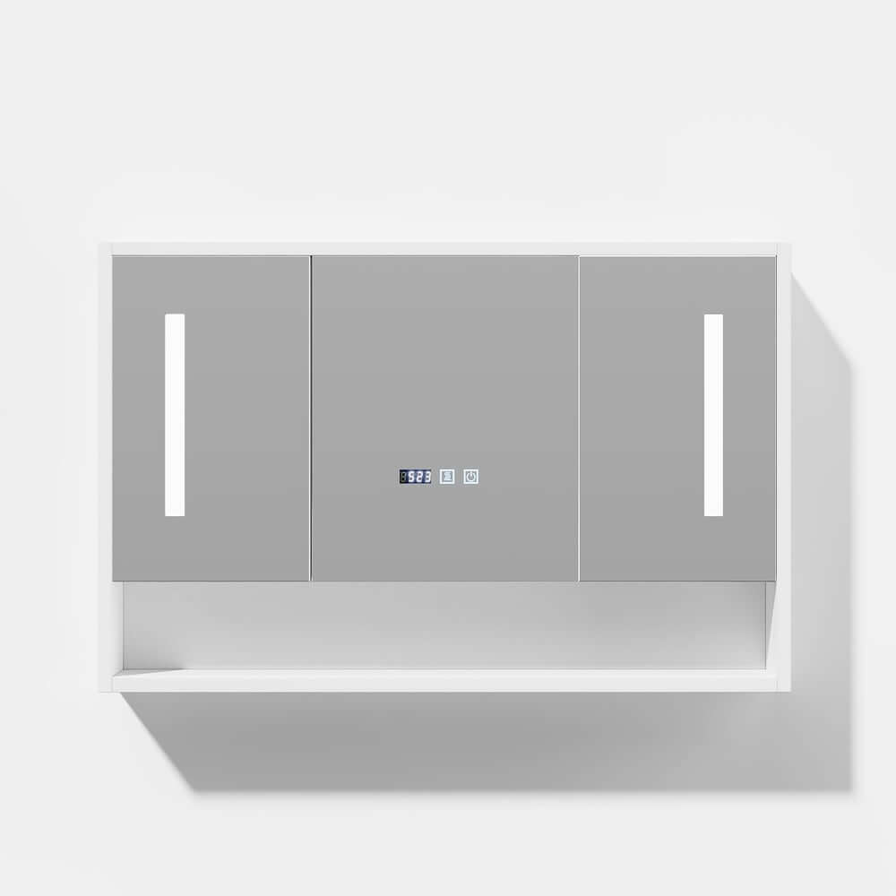 Modern 39.4" Floating Bathroom Vanity with Sintered Stone Top