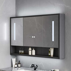Modern 39.4" Floating Bathroom Vanity with Sintered Stone Top