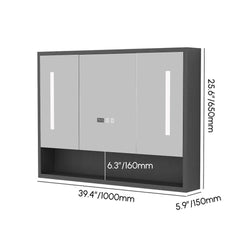 Modern 39.4" Floating Bathroom Vanity with Sintered Stone Top Dimensions