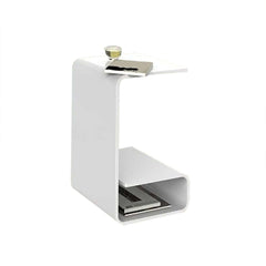 Modern Acrylic C-Shaped Storage Side Table