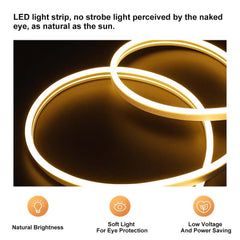 Modern Acrylic Wall Art with LED Backlighting Gray & Brown