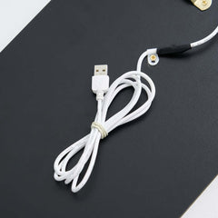 Modern Acrylic Wall Art with Warm White LED Lighting