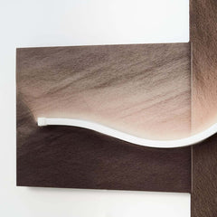 Modern Acrylic Wall Art with Warm White LED Lighting