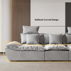 Modern Adjustable Leath-Aire Sofa - 3 Seater, Solid Wood Frame