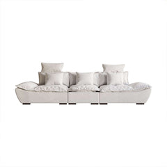Modern Adjustable Leath-Aire Sofa - 3 Seater, Solid Wood Frame
