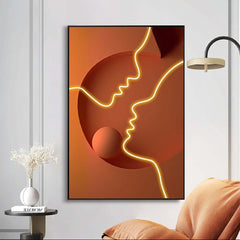 Modern Aluminium Alloy Abstract Wall Art for Dining Room Main Product Image