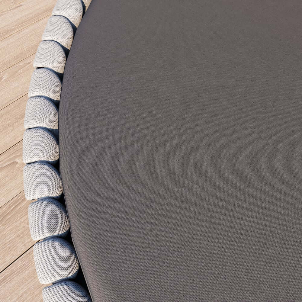 Modern Aluminum Alloy Outdoor Daybed with Removable Cushions