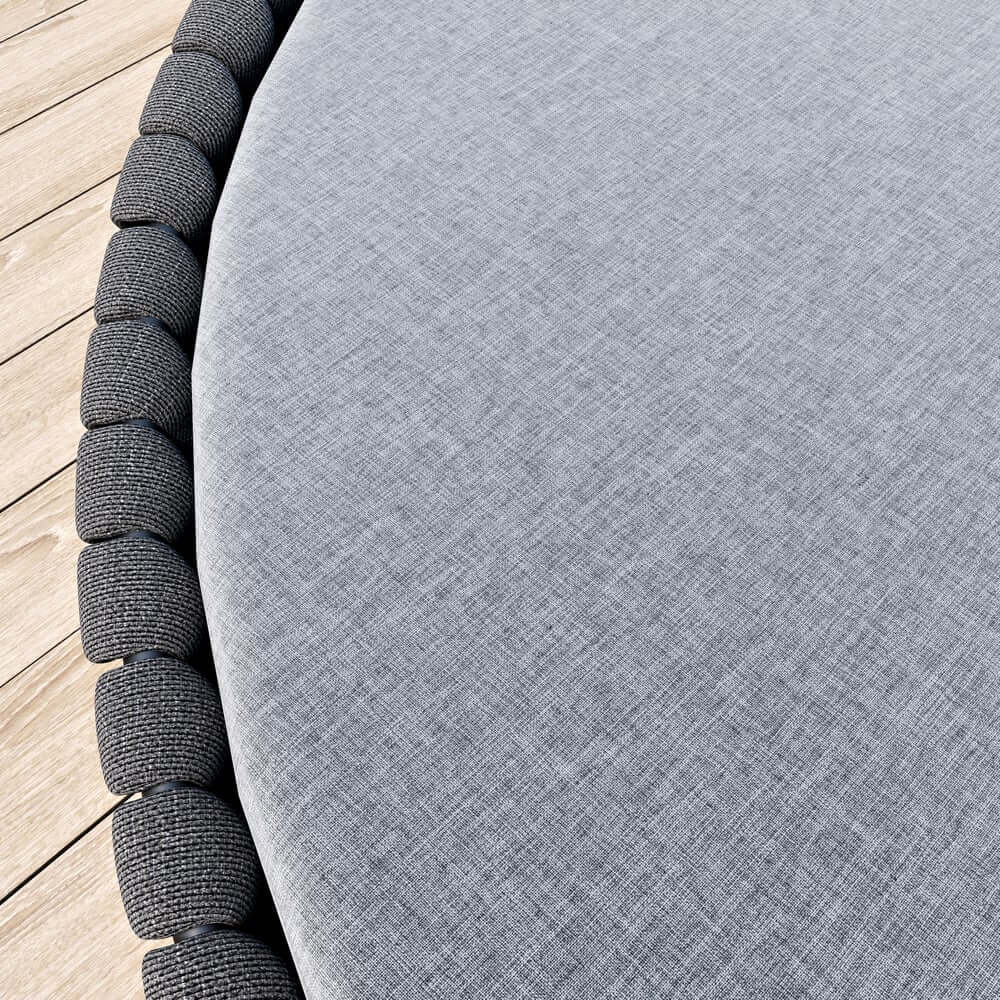 Modern Aluminum Alloy Outdoor Daybed with Removable Cushions