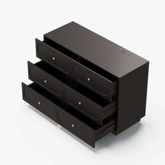 Modern Bedroom Set with Built-In Outlets and Dimmable LED Lighting