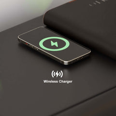 Modern Bedroom Set with Wireless Charging Nightstands