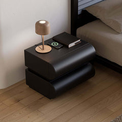 Modern Bedroom Set with Wireless Charging Nightstands
