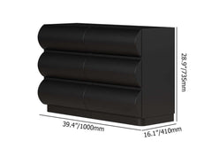 Modern Bedroom Set with Wireless Charging Nightstands Dimensions