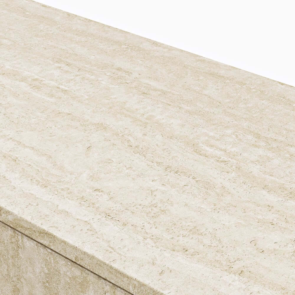 Modern Beige Electric Fireplace TV Stand 70-79"