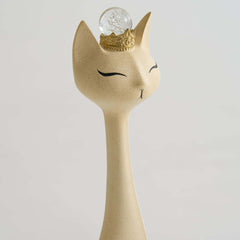 Modern Beige Resin Animal Sculptures for Living Room Decor