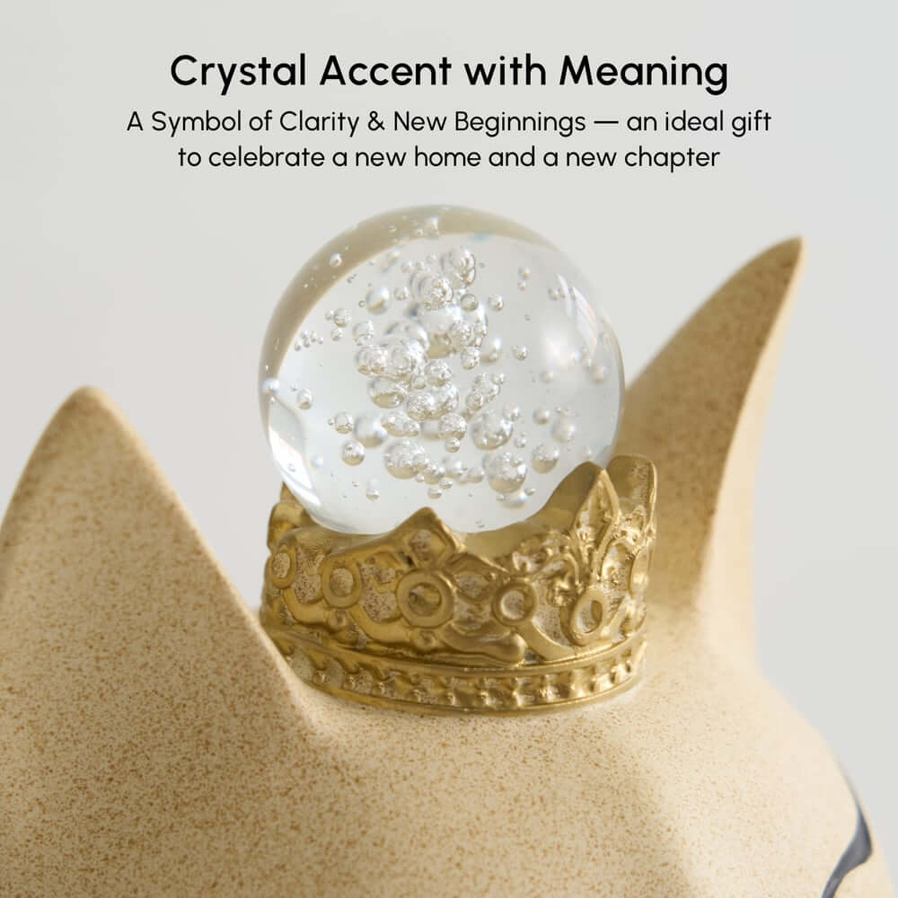 Modern Beige Resin Animal Sculptures for Living Room Decor