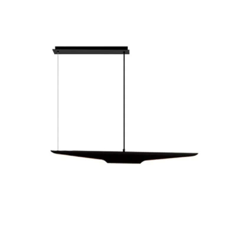 Modern Black & Gold Aluminum Kitchen Island Pendant Light