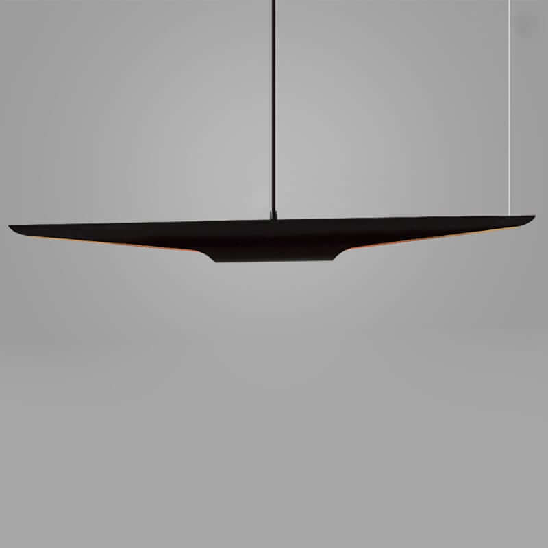 Modern Black & Gold Aluminum Kitchen Island Pendant Light