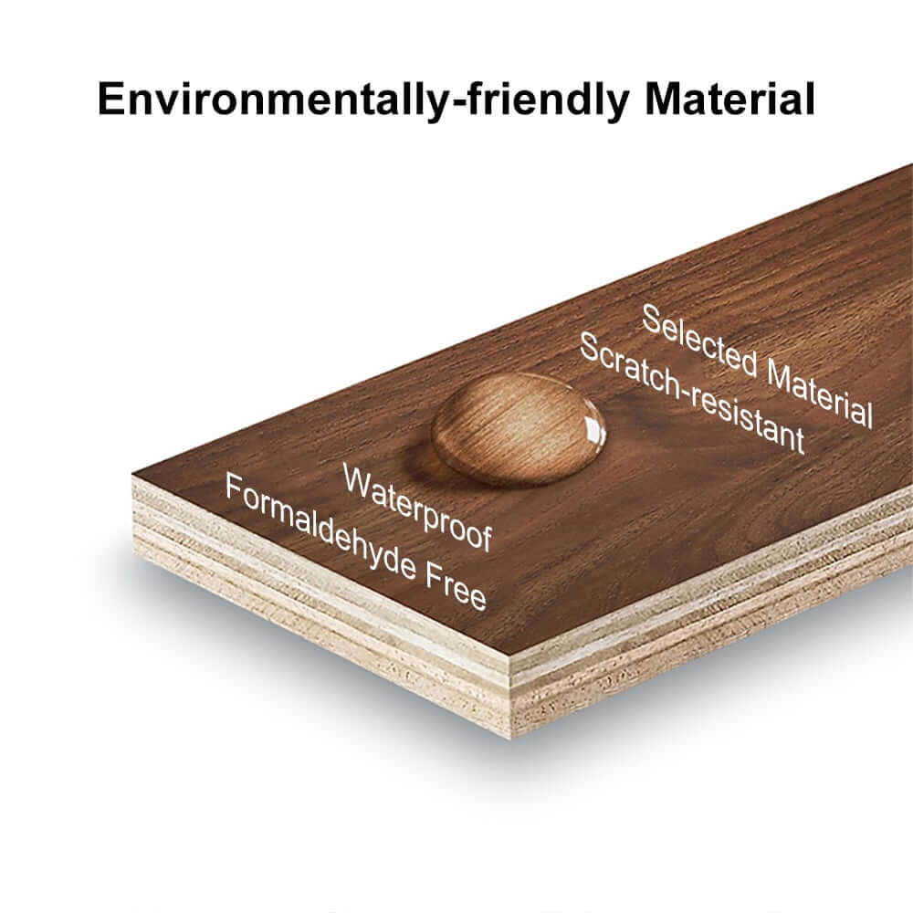 Modern Black Sintered Stone Floating Bathroom Vanity with Undermount Sink