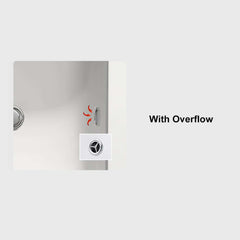 Modern Black Sintered Stone Floating Bathroom Vanity with Undermount Sink