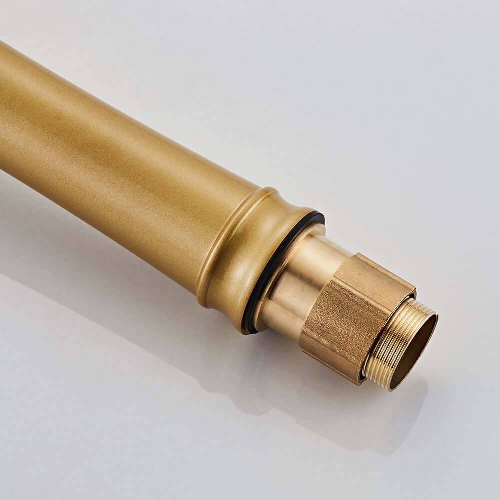 Modern Black Waterfall Bathroom Faucet with Single Lever Handle