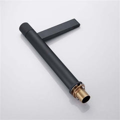 Modern Brass Vessel Bathroom Faucet with Waterfall Spout