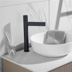 Modern Brass Vessel Bathroom Faucet with Waterfall Spout