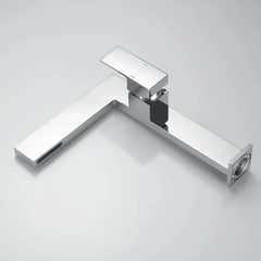Modern Brass Vessel Faucet with Waterfall Spout and Lever Handle