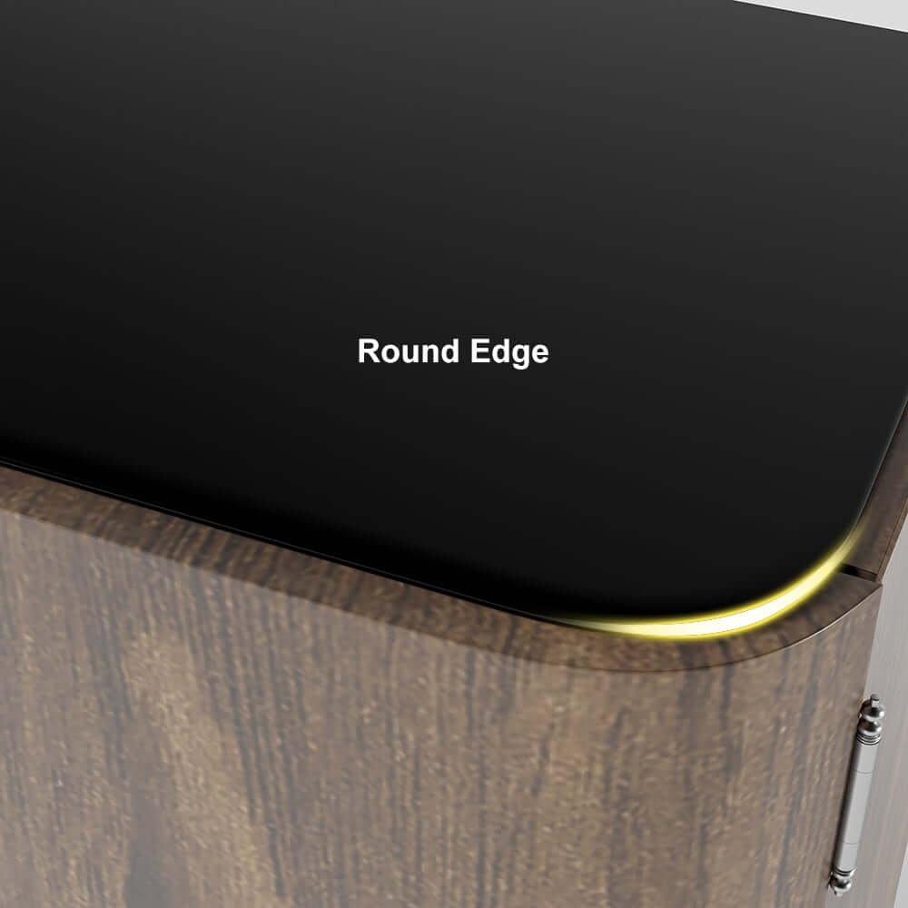 Modern Carbon Steel Shoe Cabinet with Shelves and Doors