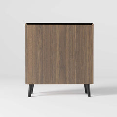 Modern Carbon Steel Shoe Cabinet with Shelves and Doors