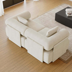 Modern Chenille Velvet Modular Sofa Series