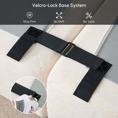 Modern Chenille Velvet Sectional Sofa With Round Arms