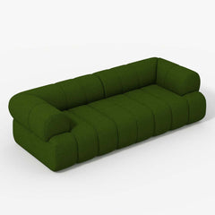Modern Chenille Velvet Sofa Chaise - Modular Design